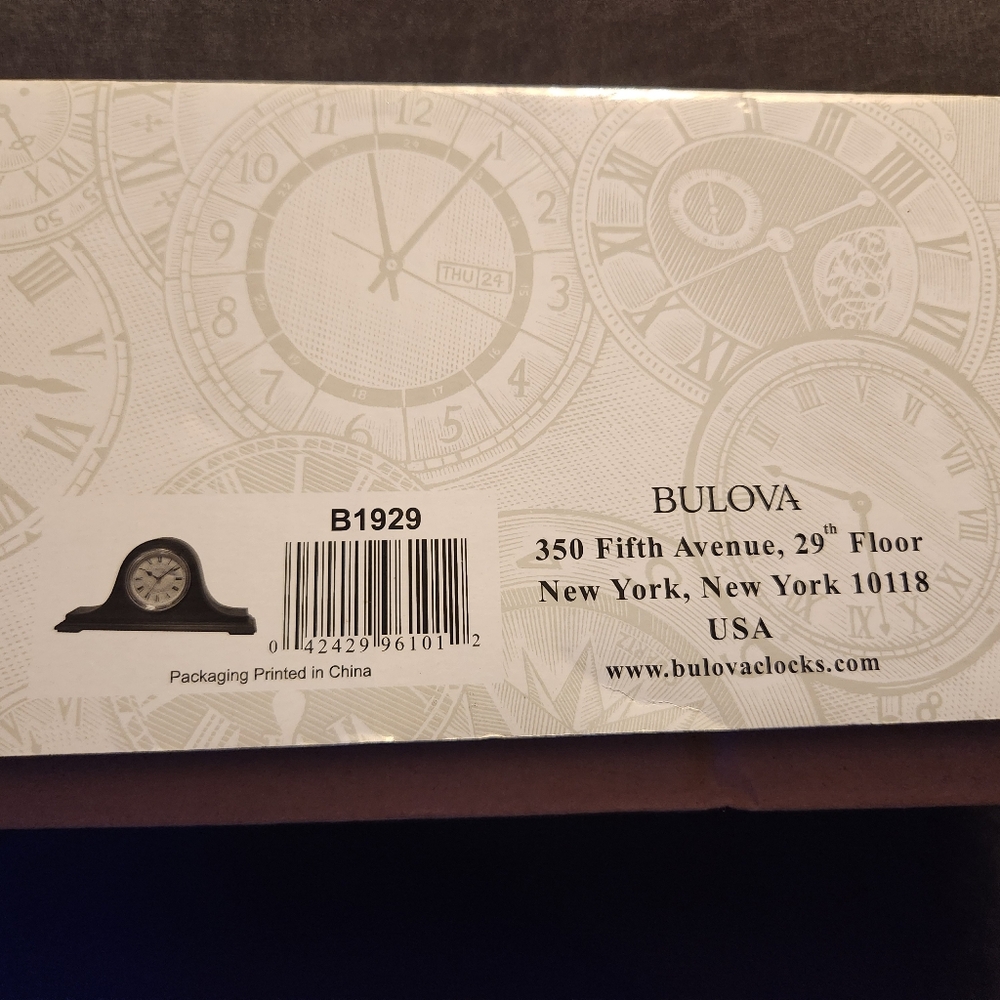 Bulova clock - Picture 7 of 7